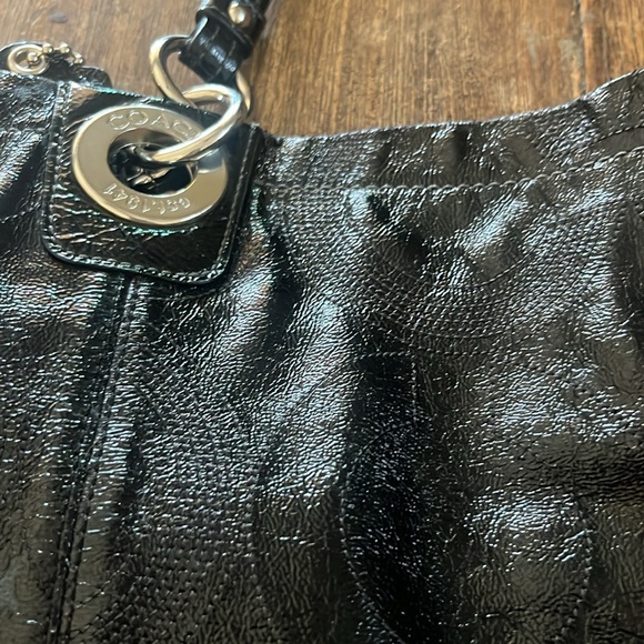 Vintage y2k Coach black shoulder bag with C Monogram - Picture 2 of 7